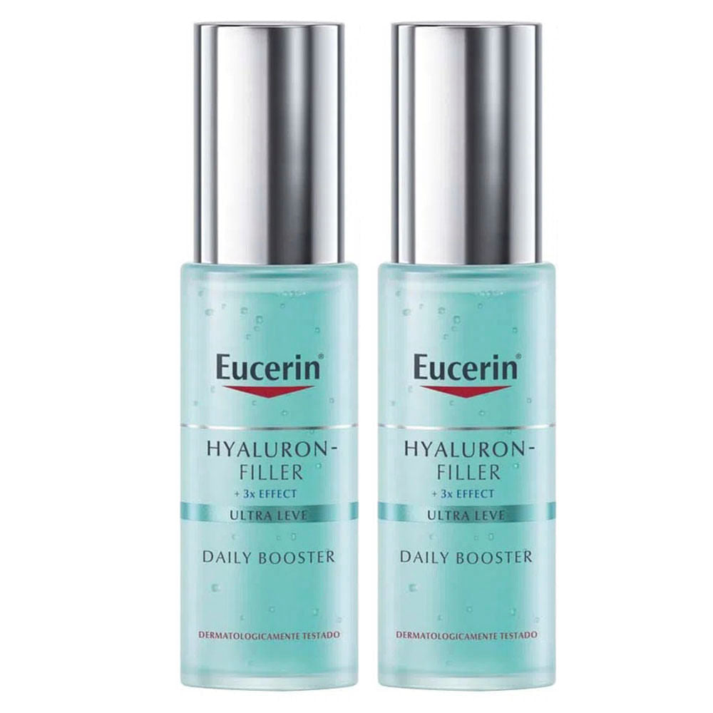 Eucerin Hyaluron Filler Daily Booster Gel Hidratante Kit com 2 Unidades Kit